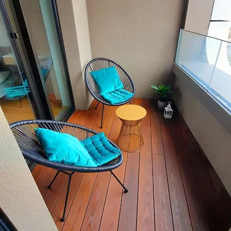 Apartmán 18th Floor Skyline View With Fireplace And Free Parking Bratislava